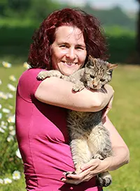 Pamela Simon - Katze im Glück
